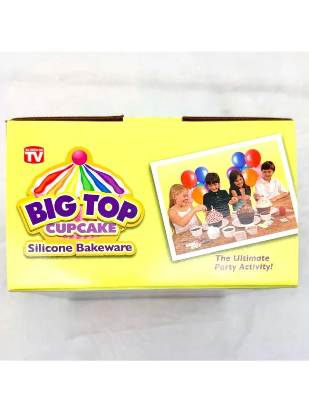 Big Top Cupcake Silicone Bakeware As Seen on TV Giant Cupcake Mold